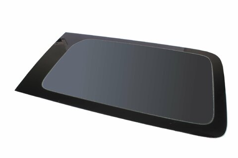 Okno bočních posuvných dveří zatmavené levé