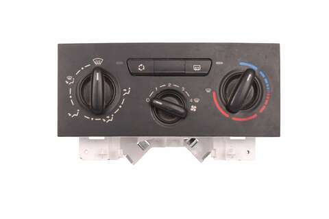 Panel ovládání topení (bez klimatizace, s vyhřívané zadní okno)