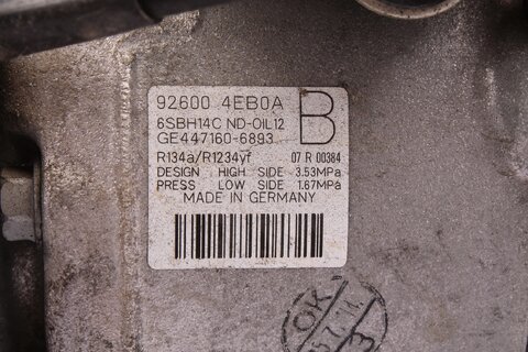 Kompresor klimatizace - 926004EB0A