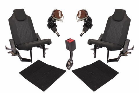 Třetí řada sedaček a příslušenství