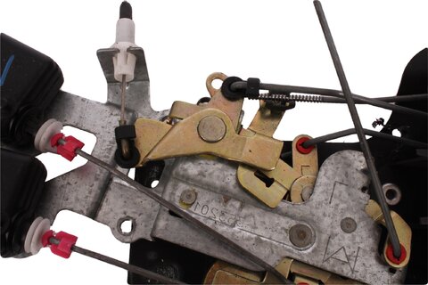 Mechanismus bočních mechanických posuvných dveří s centrálem pravý