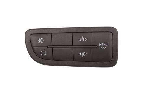 Panel tlačítek (zadní mlhovka, naklápění světel, menu) 735534190
