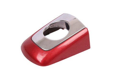 Záslepka kliky vnější boční dveře s otvorem ( lakovací + chrom)