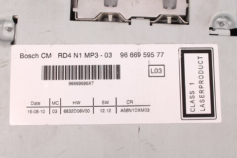 Autoradio s CD 9666959577