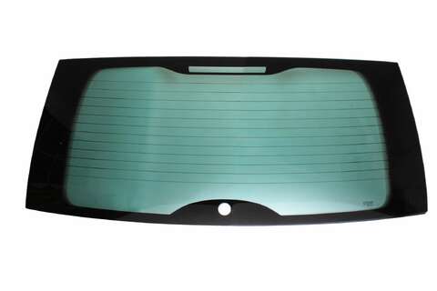 Zadní okno tmavě zelené