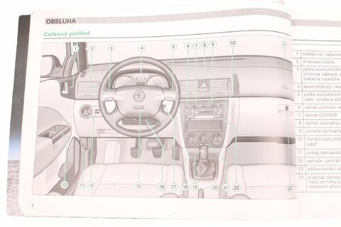 Návod k obsluze OCTAVIA 1998-