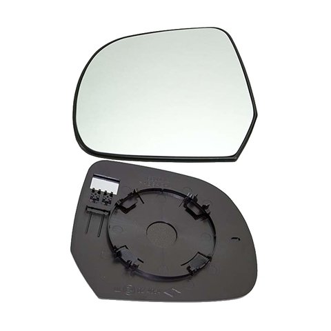 Sklo zpětného zrcátka s plastovým držákem vyhřívané levé 963663482R