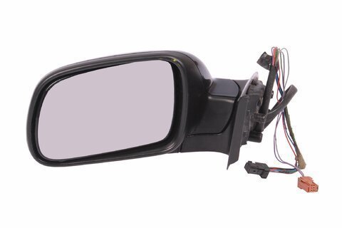 Zrcátko elektricky ovládané levé konvexní vyhřívané s čidlem elektricky sklopné ( lakovací )