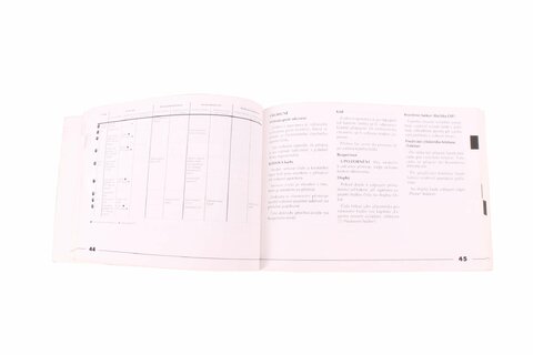 Návod k použití a údržbě CZ (dodatek)