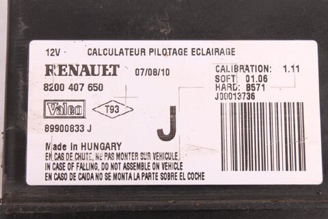 řídící jednotka naklápění xenonů