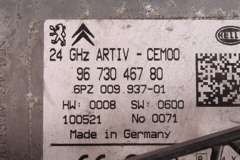 Jednotka parkovacích senzorů 9673046780