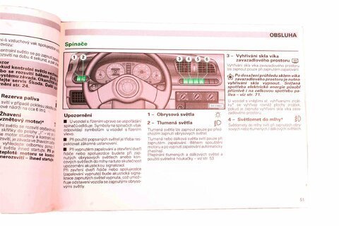 návod k obsluze FELICIA CZ 1998