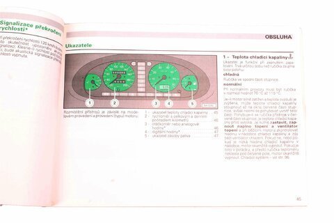 návod k obsluze FELICIA CZ 1998