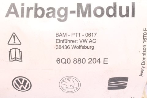 Airbag spolujezdce -2004 6Q0880204E