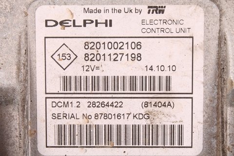 Řídící jednotka motoru 8201002106