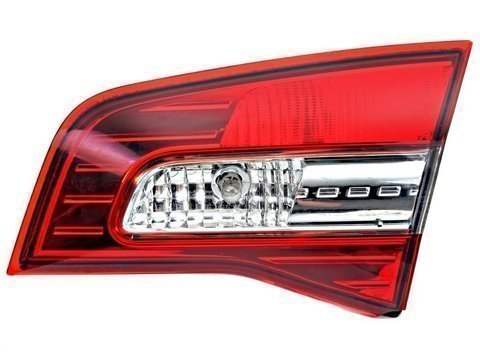 Pravé zadní světlo vnitřní bez objímky - bílo - červené
