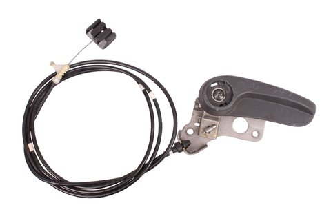 Levá ovládací páčka zadního sedadla s lankem