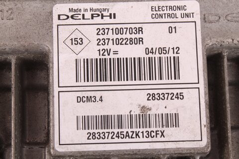 Řídící jednotka motoru 237100703R