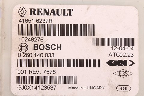 Řídící jednotka řízení