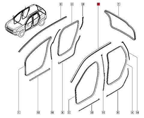 Levé těsnění střechy