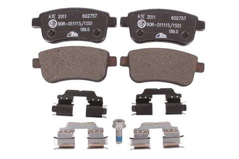 Sada brzdových destiček kotoučová brzda - ATE