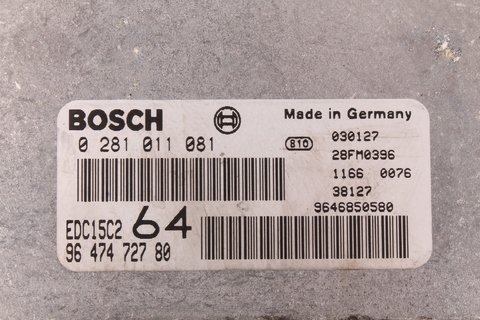 Řídící jednotka motoru 9647472780