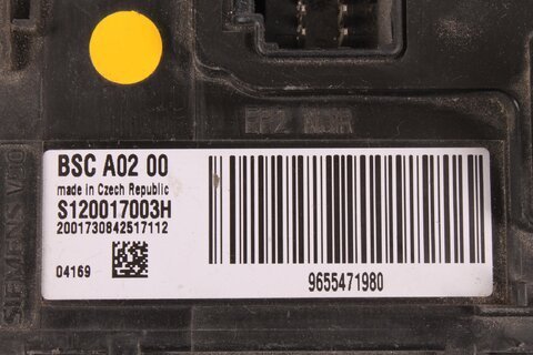 Jednotka BSC A02-00 tažného zařízení