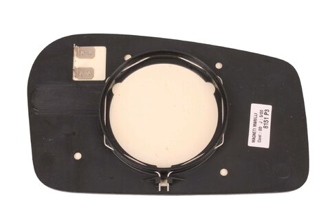 Levé sklo zpětného zrcátka (modré, vyhřívané)