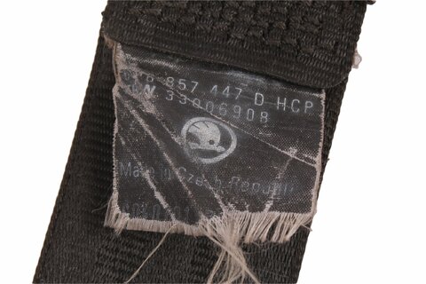 Bezpečnostní pás levý zadní černý -04 hatchback 6Y6857447 D/E/F HCP