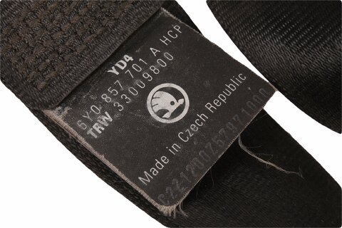 Bezpečnostní pás levý přední černý 6Y0857701AHCP