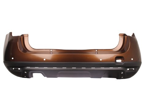 Nárazník zadní s otvory pro parkovací senzory pro lak