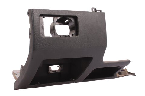 Plast palubní desky pod volant levý černý