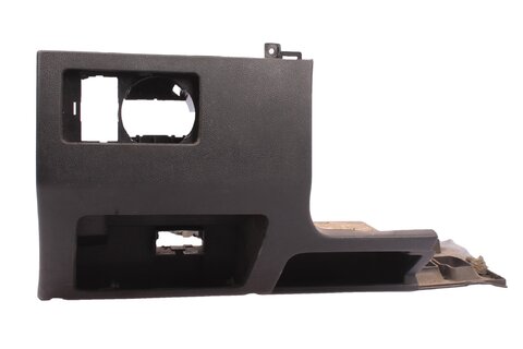 Plast palubní desky pod volant levý černý