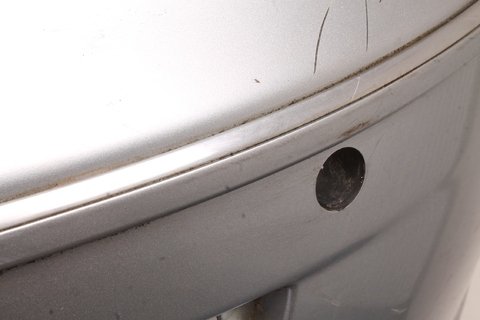 Zadní nárazník pro senzory chromové lišty