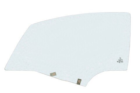 Levé sklo předních dveří (zelené)