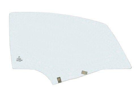 Pravé sklo předních dveří (zelené)