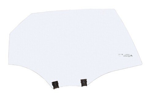 Levé sklo zadních dveří (zelené)