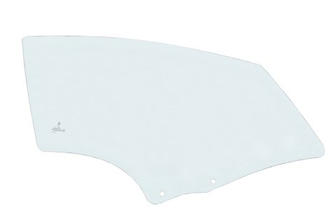 Pravé sklo předních dveří (zelené)