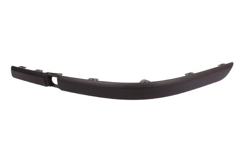 Levá plastová lišta předního nárazníku - černá