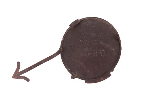 Záslepka tazného oka do zadního nárazníku