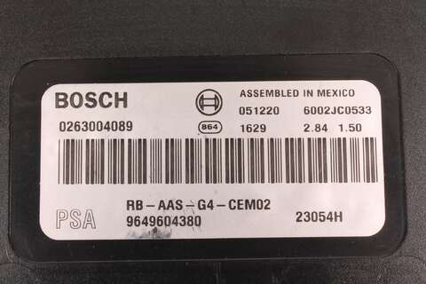 Řídící jednotka parkovacích senzorů 0263004089