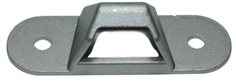 Zamek levý spodní hliník