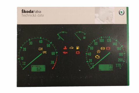 Technická data FABIA CZ 2001