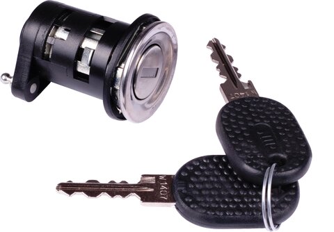 Pravá vložka zámku s klíčem   pouzdro vložky (boční dveře)