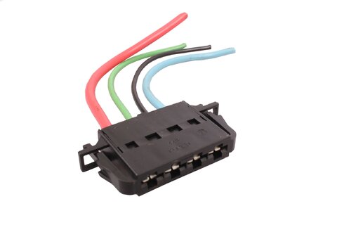 Konektor odporu ventilátoru topení (4 pin) 1J0972754