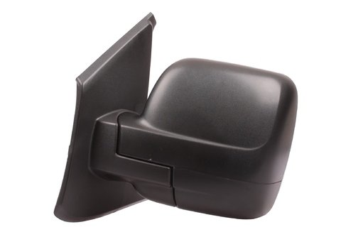 Levé zpětné zrcátko elektricky ovládané vyhřívané - černé - FAST