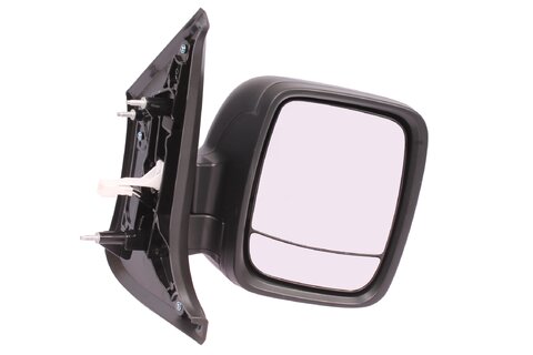 Pravé zpětné zrcátko elektricky ovládané vyhřívané - černé - FAST