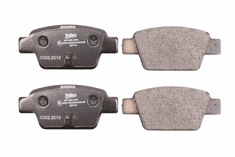 Brzdové destičky zadní