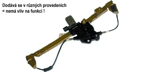 Stahovačka okna přední pravá P 3/5dv.el.