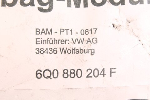 Airbag spolujezdce 2004- 6Q0880204 F/B